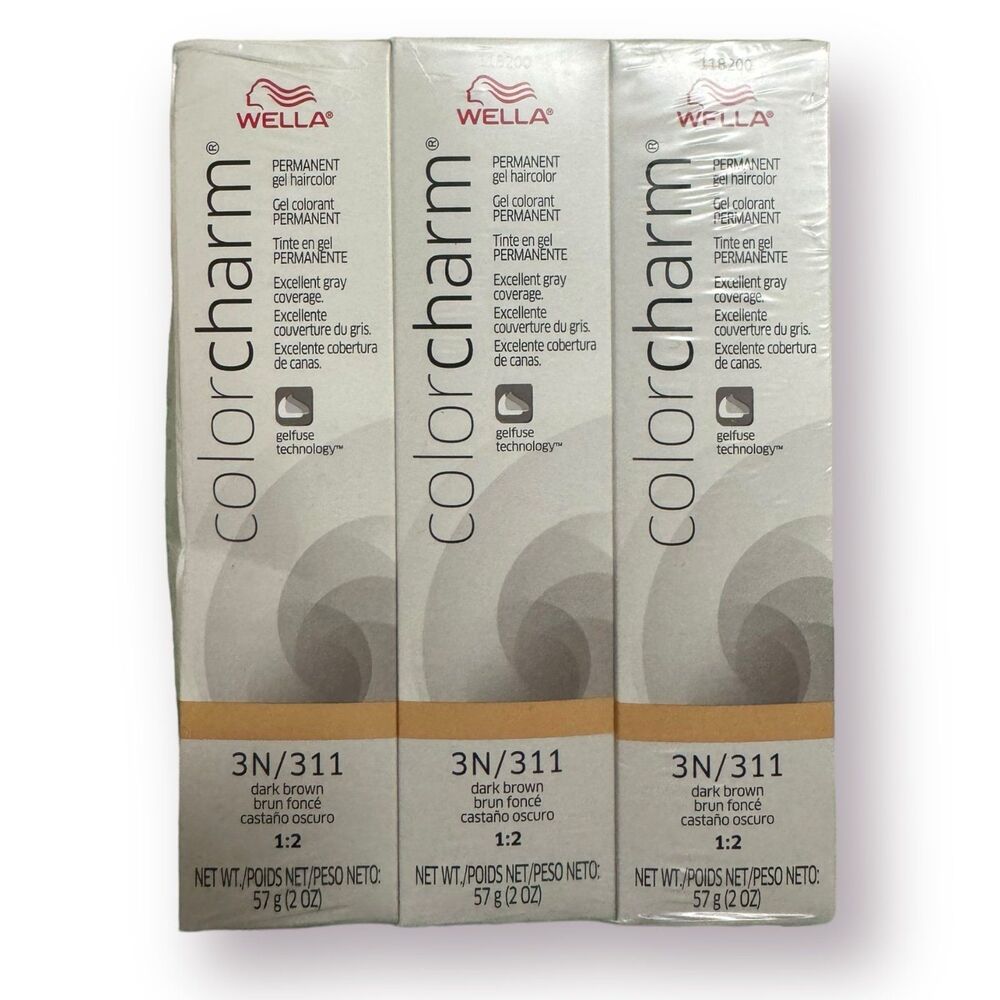 Wella Colorcharm Permanent Gel Hair Color 2 oz Choose your‎ Color